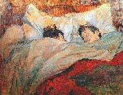 Bed, Henri de toulouse-lautrec